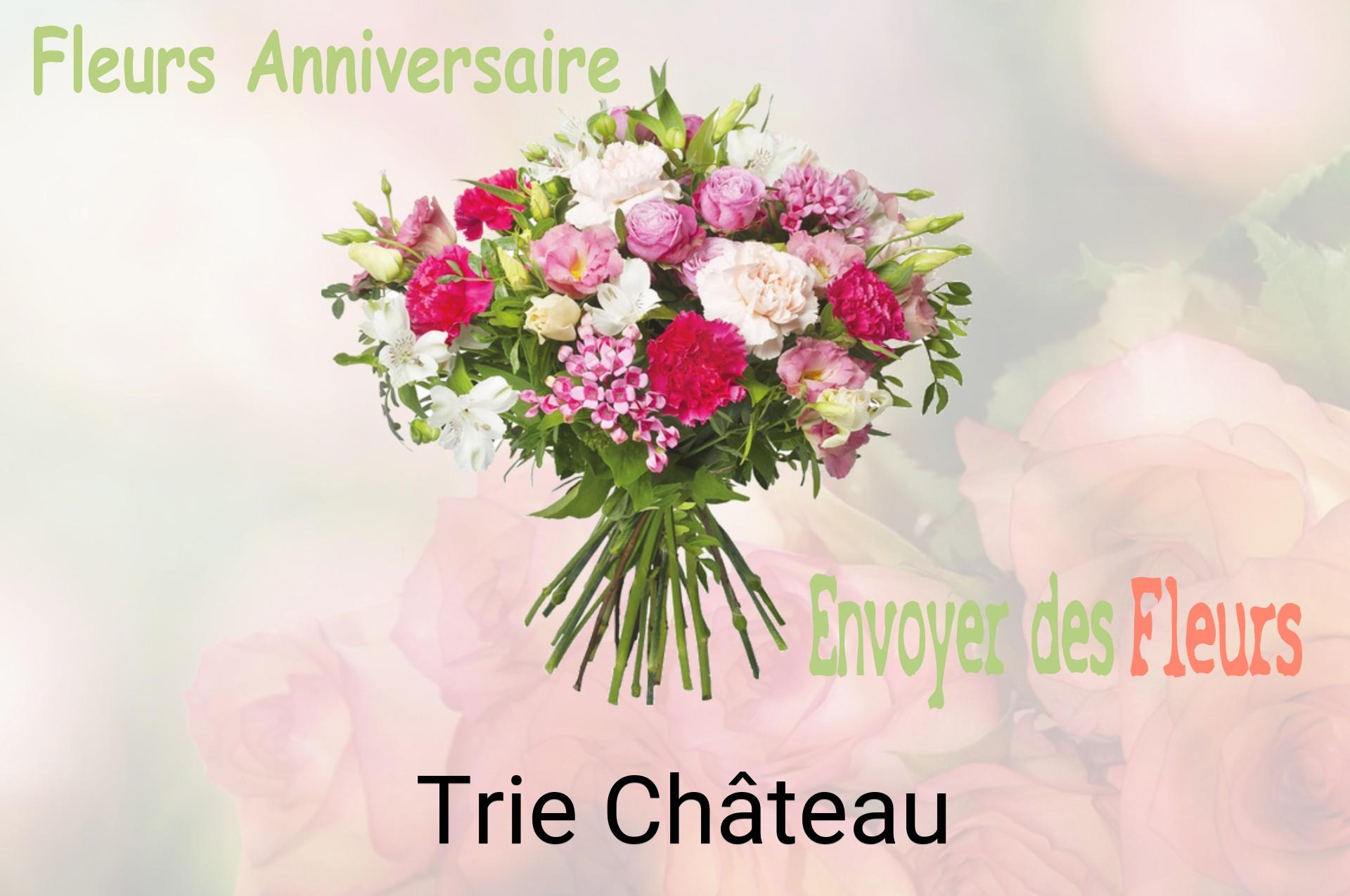 Bouquet de fleurs d’anniversaire livré à Trie-Château